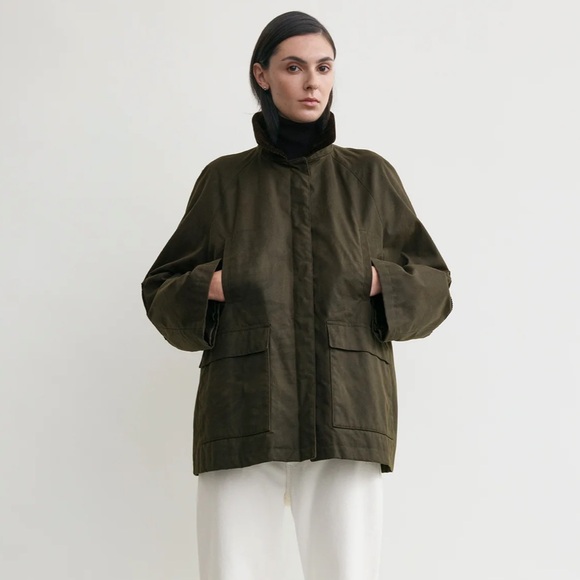 Toteme Country Jacket NWT Forest Green US 12 or EU 44 - Picture 2 of 10